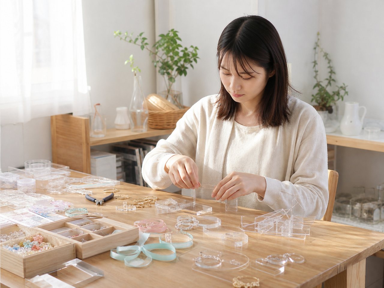 制作中のパーツ