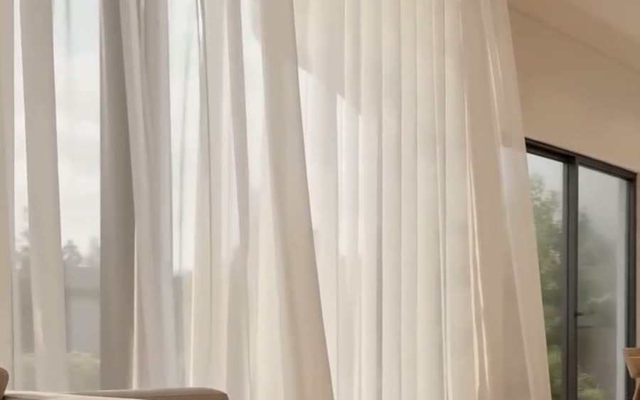 やわらかい自然光の部屋